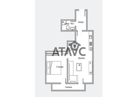 Mieszkanie na sprzedaż - Кючук Париж/Kiuchuk Parij Пловдив/plovdiv, Bułgaria, 65 m², 93 736 USD (359 011 PLN), NET-99455672