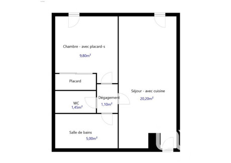 Mieszkanie na sprzedaż - Marseille, Francja, 38 m², 155 107 USD (634 386 PLN), NET-98784686