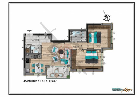 Mieszkanie na sprzedaż - Студентски град/Studentski grad София/sofia, Bułgaria, 97 m², 208 730 USD (853 707 PLN), NET-101576012