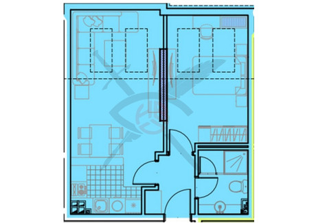 Mieszkanie na sprzedaż - Студентски град/Studentski grad София/sofia, Bułgaria, 62 m², 104 458 USD (428 279 PLN), NET-102482560