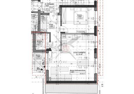 Mieszkanie na sprzedaż - Център/Centar София/sofia, Bułgaria, 74 m², 154 586 USD (593 611 PLN), NET-99125361