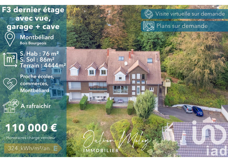 Mieszkanie na sprzedaż - Montbeliard, Francja, 76 m², 116 066 USD (474 711 PLN), NET-101048271