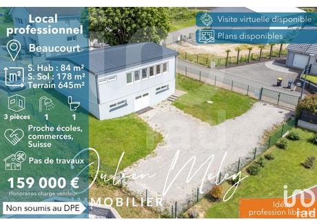 Komercyjne na sprzedaż - Beaucourt, Francja, 84 m², 167 768 USD (686 173 PLN), NET-98224153