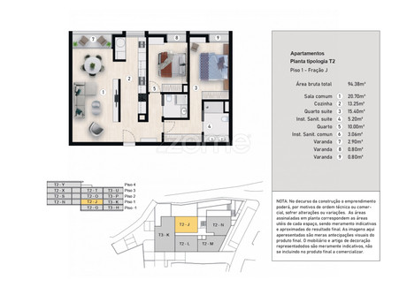 Mieszkanie na sprzedaż - Santa Cruz, Portugalia, 94 m², 323 854 USD (1 327 802 PLN), NET-102395837