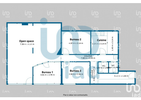 Biuro na sprzedaż - Besancon, Francja, 120 m², 277 049 USD (1 149 753 PLN), NET-98415788