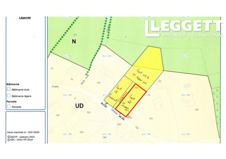 Działka na sprzedaż - Nanteuil, Francja, 1000 m², 28 740 USD (110 363 PLN), NET-94674239