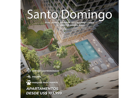 Mieszkanie na sprzedaż - Costa Brava Santo Domingo De Guzmán , Santo Domingo D.n., Dominikana, 82 m², 144 999 USD (593 046 PLN), NET-102120420