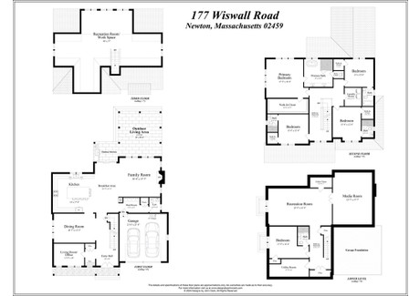 Dom na sprzedaż - 177 Wiswall Rd Newton, Usa, 611,39 m², 3 498 000 USD (13 782 120 PLN), NET-97173706