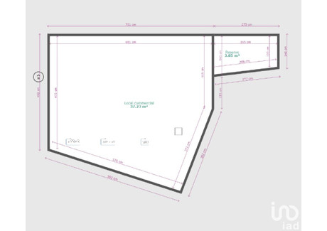 Komercyjne na sprzedaż - Bordeaux, Francja, 38 m², 44 127 USD (169 449 PLN), NET-92273629