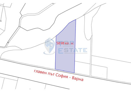 Działka na sprzedaż - Промишлена зона - Запад/Promishlena zona - Zapad Велико Търново/veliko-Tarnovo, Bułgaria, 5898 m², 163 358 USD (668 133 PLN), NET-98084240