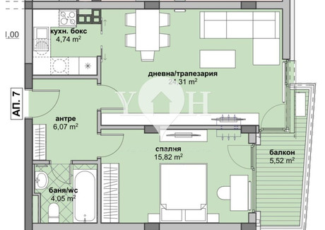 Mieszkanie na sprzedaż - Люлин /Liulin София/sofia, Bułgaria, 83 m², 116 690 USD (487 766 PLN), NET-102423719