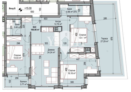 Mieszkanie na sprzedaż - Сухата река/Suhata reka София/sofia, Bułgaria, 167 m², 346 719 USD (1 411 147 PLN), NET-103038162