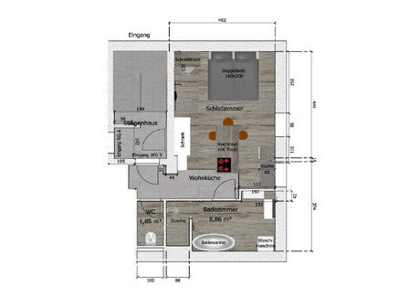 Mieszkanie do wynajęcia - Mandorfer Straße Steyr-Land District, Austria, 38 m², 1161 USD (4701 PLN), NET-90026705