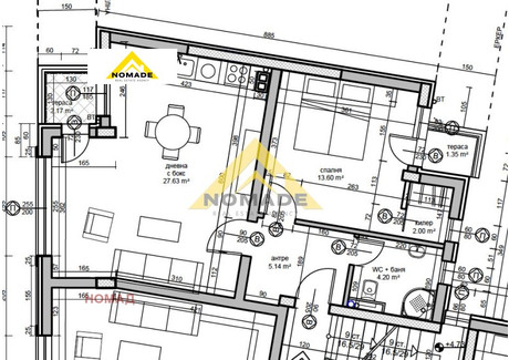 Mieszkanie na sprzedaż - Център/Centar Пловдив/plovdiv, Bułgaria, 77 m², 141 257 USD (586 218 PLN), NET-94200644