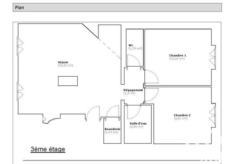 Mieszkanie na sprzedaż - Levallois-Perret, Francja, 53 m², 535 750 USD (2 051 923 PLN), NET-100728901