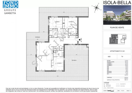 Mieszkanie na sprzedaż - Cannes, Francja, 143,3 m², 4 298 626 USD (17 581 378 PLN), NET-100369588