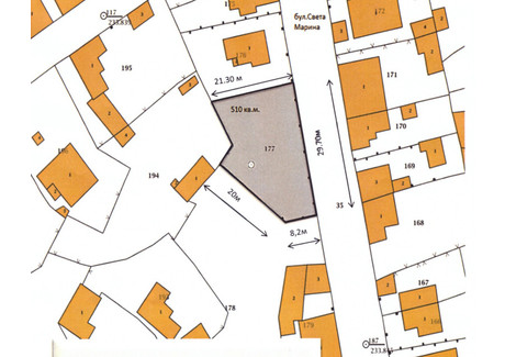 Działka na sprzedaż - гр. Кричим/gr. Krichim Пловдив/plovdiv, Bułgaria, 510 m², 27 013 USD (109 942 PLN), NET-103037181