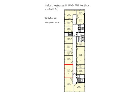 Biuro do wynajęcia - Industriestrasse Winterthur, Szwajcaria, 121 m², 1863 USD (7788 PLN), NET-101184958