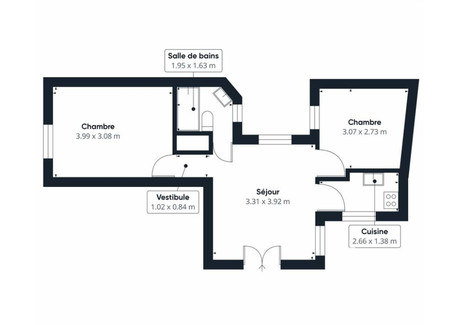 Mieszkanie na sprzedaż - Paris, Francja, 44 m², 649 345 USD (2 642 835 PLN), NET-102088884