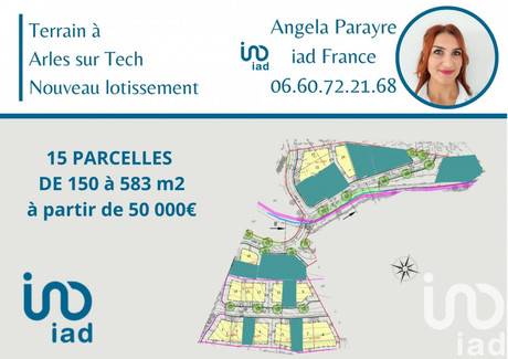 Działka na sprzedaż - Arles-Sur-Tech, Francja, 392 m², 73 766 USD (302 439 PLN), NET-102959854