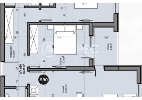 Mieszkanie na sprzedaż - Люлин /Liulin София/sofia, Bułgaria, 100 m², 162 703 USD (667 083 PLN), NET-102845807