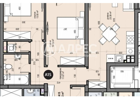 Mieszkanie na sprzedaż - Люлин /Liulin София/sofia, Bułgaria, 101 m², 164 104 USD (681 032 PLN), NET-102845810