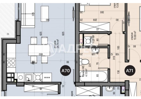 Mieszkanie na sprzedaż - Люлин /Liulin София/sofia, Bułgaria, 68 m², 140 451 USD (574 444 PLN), NET-98911780