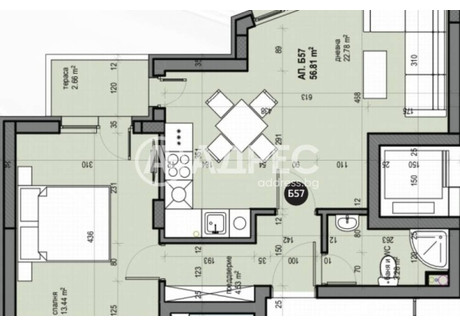 Mieszkanie na sprzedaż - Люлин /Liulin София/sofia, Bułgaria, 66 m², 114 990 USD (442 713 PLN), NET-98911900