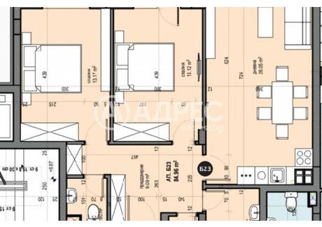 Mieszkanie na sprzedaż - Люлин /Liulin София/sofia, Bułgaria, 98 m², 159 867 USD (663 447 PLN), NET-98911913