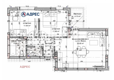 Mieszkanie na sprzedaż - Виница/Vinica Варна/varna, Bułgaria, 97 m², 121 069 USD (463 695 PLN), NET-100525269