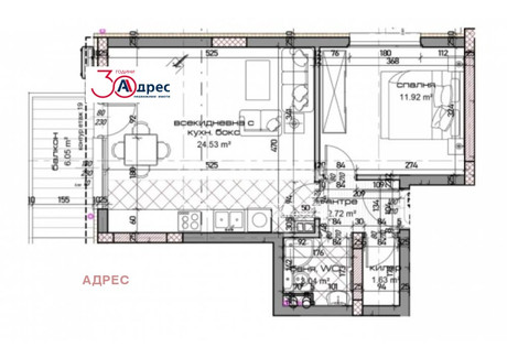 Mieszkanie na sprzedaż - Младост /Mladost Варна/varna, Bułgaria, 117 m², 172 503 USD (721 064 PLN), NET-96476168