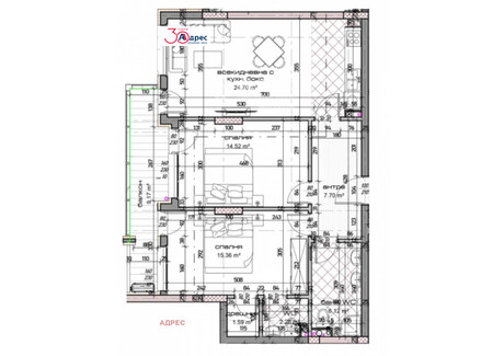 Mieszkanie na sprzedaż - Младост /Mladost Варна/varna, Bułgaria, 113 m², 152 210 USD (595 141 PLN), NET-96476201