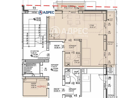 Mieszkanie na sprzedaż - Левски /Levski Варна/varna, Bułgaria, 60 m², 106 823 USD (446 521 PLN), NET-98514746