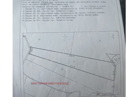 Działka na sprzedaż - с. Шилковци/s. Shilkovci Велико Търново/veliko-Tarnovo, Bułgaria, 13 296 m², 8712 USD (35 721 PLN), NET-92776440