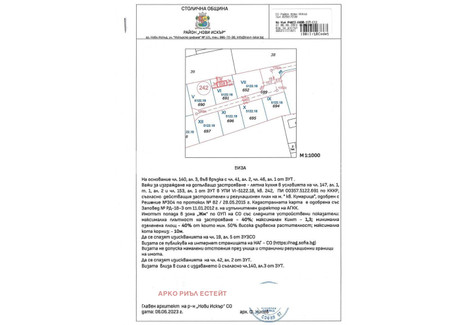 Działka na sprzedaż - гр. Нови Искър/gr. Novi Iskar София/sofia, Bułgaria, 452 m², 52 511 USD (214 770 PLN), NET-100184269