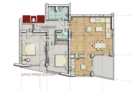 Mieszkanie na sprzedaż - Стрелбище/Strelbishte София/sofia, Bułgaria, 143 m², 515 534 USD (2 015 737 PLN), NET-100988245