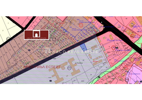 Działka na sprzedaż - Люлин - център/Liulin - centar София/sofia, Bułgaria, 1100 m², 153 132 USD (640 094 PLN), NET-101911475