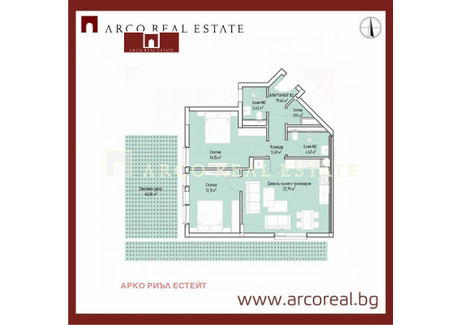 Mieszkanie na sprzedaż - Младост /Mladost София/sofia, Bułgaria, 99 m², 202 888 USD (829 812 PLN), NET-102123732