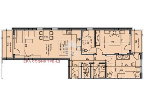 Mieszkanie na sprzedaż - Люлин /Liulin София/sofia, Bułgaria, 120 m², 169 693 USD (709 318 PLN), NET-100989720