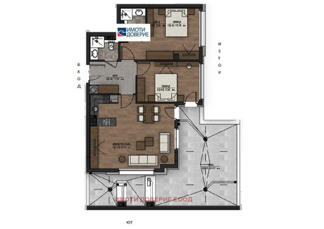 Mieszkanie na sprzedaż - Младост 1А/Mladost София/sofia, Bułgaria, 103 m², 306 914 USD (1 282 900 PLN), NET-97725549