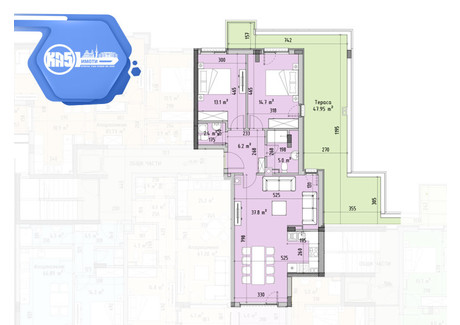 Mieszkanie na sprzedaż - Витоша/Vitosha София/sofia, Bułgaria, 167 m², 283 466 USD (1 139 532 PLN), NET-101579677