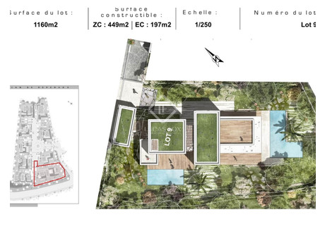 Działka na sprzedaż - Montferrier-Sur-Lez, Francja, 1160 m², 474 019 USD (1 938 738 PLN), NET-101078648