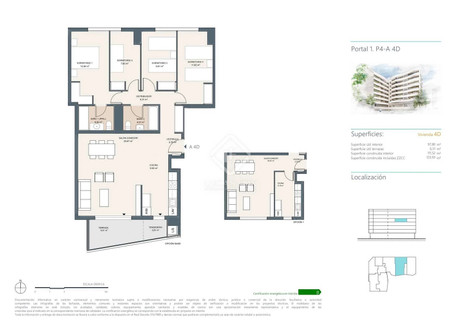 Mieszkanie na sprzedaż - Alicante, Hiszpania, 124 m², 541 446 USD (2 133 297 PLN), NET-84968959
