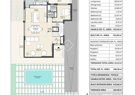 Dom na sprzedaż - Alicante, Hiszpania, 344 m², 1 496 981 USD (5 748 407 PLN), NET-95595826