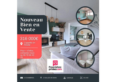 Dom na sprzedaż - Cappelle-En-Pévèle, Francja, 106 m², 340 613 USD (1 393 106 PLN), NET-101997604