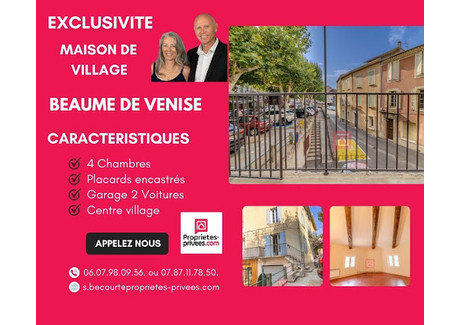 Dom na sprzedaż - Beaumes-De-Venise, Francja, 115 m², 234 412 USD (958 744 PLN), NET-102382905