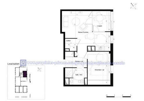 Mieszkanie na sprzedaż - Saint-Malo, Francja, 49,27 m², 239 621 USD (980 049 PLN), NET-102383317