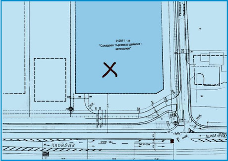 Działka na sprzedaż - Индустриална зона - Изток, 'Цариградско шосе'/Industrialna zona - Izto Пловдив/plovdiv, Bułgaria, 2700 m², 176 426 USD (721 584 PLN), NET-100990645