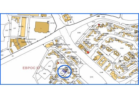 Działka na sprzedaż - Тракия, с/у' Метро и СПС'/Trakia, s/u' Metro i SPS' Пловдив/plovdiv, Bułgaria, 503 m², 593 299 USD (2 479 988 PLN), NET-90776462