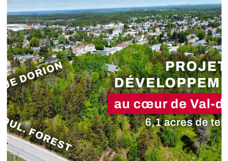 Działka na sprzedaż - Boul. Forest, Val-d'Or, QC J9P2L3, CA Val-D'or, Kanada, 16 289 m², 1 061 913 USD (4 406 939 PLN), NET-98073208